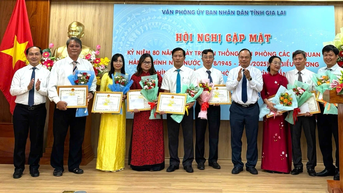 Gia Lai: Gặp mặt kỷ niệm 80 năm Ngày truyền thống Văn phòng các cơ quan hành chính nhà nước