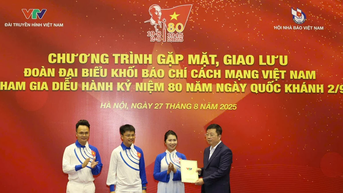 Gặp mặt, động viên Khối Báo chí Cách mạng Việt Nam tham gia diễu hành A80