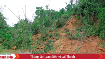 Nhiều điểm sạt lở nghiêm trọng trên Quốc lộ 47, tạm thời chia cắt xã Yên Nhân