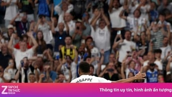 Áo số 10 đưa Mbappe lên tầm biểu tượng tại Real Madrid
