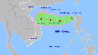 24 giờ sau khi bão số 5 Kajiki tan, Biển Đông đón áp thấp nhiệt đới mới