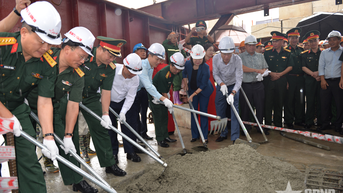 Hợp long cầu Phong Châu mới, tỉnh Phú Thọ