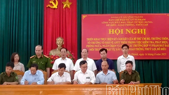 Xã Vĩnh Thành tăng cường công tác quản lý, xử lý vi phạm đất đai