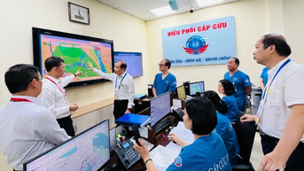 Kiểm tra công tác y tế phục vụ Lễ Sơ duyệt diễu binh, diễu hành