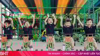 Trẻ em Hà Tĩnh học gì ở lớp Montessori?