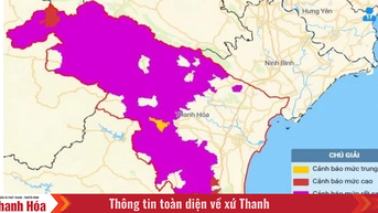 ឃុំចំនួន 77 ស្ថិតក្នុងហានិភ័យខ្ពស់នៃទឹកជំនន់ភ្លាមៗ និងការបាក់ដីក្នុងរយៈពេល 6 ម៉ោងខាងមុខ។