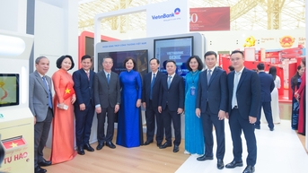 ធនាគារ VietinBank ចូលរួមក្នុងការតាំងពិព័រណ៍សមិទ្ធិផលជាតិ