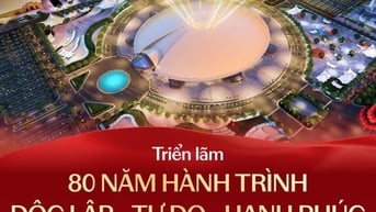TRỰC TIẾP: Khai mạc trọng thể Triển lãm thành tựu đất nước “80 năm hành trình Độc lập - Tự do - Hạnh phúc”