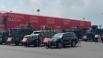 Khám phá khu trưng bày ngoài trời của Bộ Công an tại Triển lãm thành tựu đất nước: “80 năm hành trình Độc lập - Tự do - Hạnh phúc”