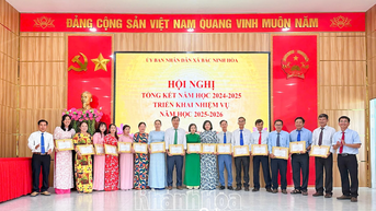 Xã Bắc Ninh Hòa: Triển khai nhiệm vụ năm học 2025 - 2026