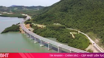 8h sáng nay, cao tốc Vũng Áng - Bùng chính thức đưa vào khai thác