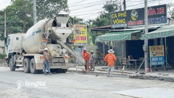 Đồng Nai tạm dừng thi công trên đường dịp Lễ Quốc khánh từ ngày mai 29-8