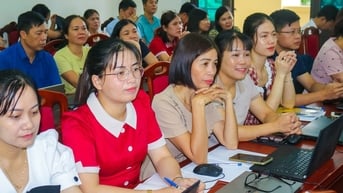 Giáo viên học cách dùng AI hỗ trợ thiết kế giáo án, bài giảng