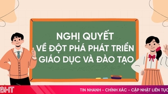 [Motion Graphics] Nghị quyết về đột phá phát triển giáo dục và đào tạo