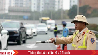 Phân luồng giao thông vòng ngoài phục vụ tổng duyệt diễu binh, diễu hành A80