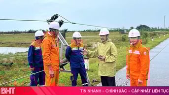Nối dài tinh thần sẻ chia, cùng Hà Tĩnh vượt qua bão số 5