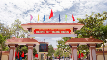 Ba thập kỷ dựng xây tri thức của Trường THPT Quang Trung