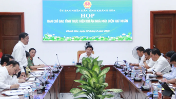 Khánh Hòa bàn giao mặt bằng Dự án Nhà máy điện hạt nhân trong tháng 10-2025