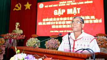 LLVT tỉnh Lâm Đồng gắn bó với đồng bào dân tộc, tôn giáo, không ngừng củng cố thế trận quốc phòng toàn dân