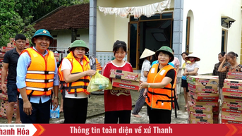 ឃុំ Vinh Loc បានចុះសួរសុខទុក្ខ លើកទឹកចិត្ត និងផ្តល់ជំនួយភ្លាមៗដល់ប្រជាពលរដ្ឋនៅតំបន់រងគ្រោះដោយទឹកជំនន់។