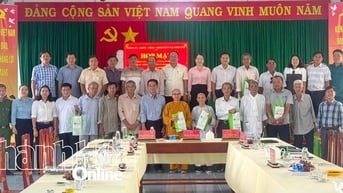 Xã Ninh Hải: Họp mặt chức sắc, chức việc các tôn giáo