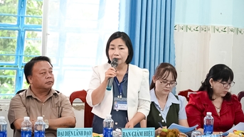 Phó Chủ tịch UBND tỉnh Đồng Nai Lê Trường Sơn kiểm tra cơ sở vật chất trường học tại Bù Đăng