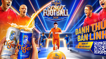 Khởi tranh giải đấu bóng đá đường phố Tiger Street Football 2025