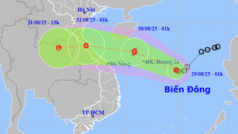 Những khu vực nào bị ảnh hưởng bởi cơn bão dự kiến sắp hình thành?