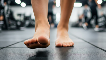 4 lợi ích nhờ đi chân trần tập gym