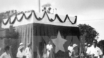 តើលោកប្រធានហូជីមិញសរសេរសេចក្តីប្រកាសឯករាជ្យនៅឯណា?