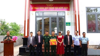 កងវរសេនាធំលេខ ៦៦ ប្រមូលបានជាង ១.៥០០ ថ្ងៃធ្វើការ ដើម្បីសាងសង់ផ្ទះចំនួន ១៧ ខ្នង។