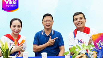 Vikki trao 1 lượng vàng SJC và nhiều chỉ vàng cho khách hàng 'Mở tài khoản Vikki An sinh - nhận quà mừng Quốc khánh'