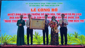 Nghệ thuật Nói thơ Vân Tiên trở thành di sản văn hóa phi vật thể cấp quốc gia