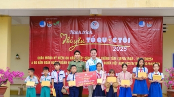 អំណោយ និងគម្រោងដ៏មានអត្ថន័យជាច្រើនសម្រាប់សិស្សានុសិស្ស និងអ្នករស់នៅតំបន់ពិសេស Phu Quy