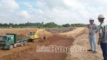 ជំនះការលំបាក និងពន្លឿនដំណើរការសាងសង់ផ្លូវតភ្ជាប់ក្នុងតំបន់សេដ្ឋកិច្ចថៃប៊ិញ