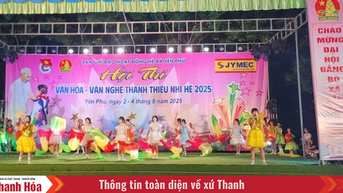 Hội thi văn hóa - văn nghệ thanh thiếu nhi chào mừng Đại hội Đại biểu Đảng bộ xã Yên Phú, nhiệm kỳ 2025-2030