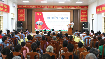 ឃុំដុងកឿងបើកយុទ្ធនាការវាស់វែងដីជូនប្រជាពលរដ្ឋ
