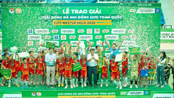 U11 Hung Yen ឈ្នះជើងឯកបាល់ទាត់កុមារជាតិជាលើកដំបូង - Nestlé MILO Cup 2025