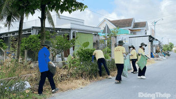 Sức trẻ Mùa hè xanh xã Vĩnh Hựu
