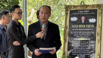 Tiễn đưa trọng tài Trần Đình Thịnh về nơi an nghỉ cuối cùng, Tổng thư ký VFF nói lời nghẹn ngào!