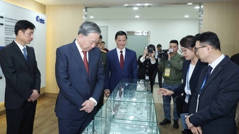 Tổng Bí thư và Phu nhân thăm Hàn Quốc: Đưa quan hệ Việt-Hàn lên tầm cao mới