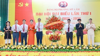 សន្និបាតគណៈប្រតិភូបក្សឃុំ My Lam និង Yen Thanh, Binh Xa, Tri Phu, ឃុំ Trung Ha៖ ខិតខំអនុវត្តប្រកបដោយប្រសិទ្ធភាពនូវរបកគំហើញ និងភារកិច្ចសំខាន់ៗ។