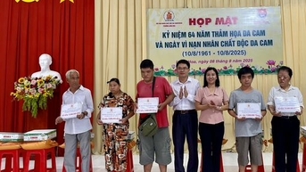 Đổi mới phương thức hoạt động, chăm lo cho nạn nhân da cam