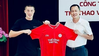 Thể Công - Viettel chiêu mộ cầu thủ Việt kiều Lee Williams mới 18 tuổi