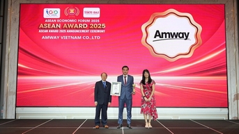 Amway Việt Nam: Khẳng định uy tín và vị thế dẫn đầu trong Top 5 doanh nghiệp tiêu biểu ASEAN
