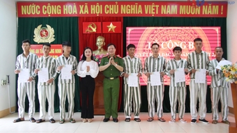 មជ្ឈមណ្ឌលឃុំឃាំងប្រកាសការសម្រេចចិត្តរបស់ប្រធានាធិបតីក្នុងការលើកលែងទោសដល់អ្នកទោសចំនួន 42 នាក់។
