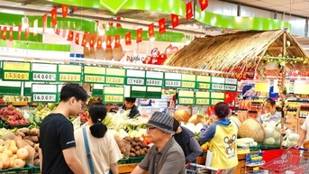 Saigon Co.op កត់ត្រាការកើនឡើងយ៉ាងខ្លាំងនៃអំណាចទិញនៅថ្ងៃបុណ្យជាតិ