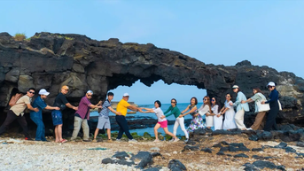 ចំណុចទេសភាព To Vo Gate ក្នុងតំបន់សេដ្ឋកិច្ចពិសេស Ly Son ជាប់ចំណាត់ថ្នាក់ជាវិមានជាតិ