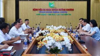 មន្ទីរពេទ្យសម្ភព និងកុមារខេត្ត ពិគ្រោះយោបល់លើការអនុវត្តបច្ចេកទេស សិប្បនិម្មិត IUI នៅមន្ទីរពេទ្យទូទៅភូមិភាគ មួង ឃួង