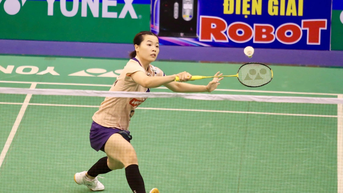 Thuy Linh បានឈ្នះយ៉ាងលំបាកក្នុងថ្ងៃបើកឆាក Vietnam Open